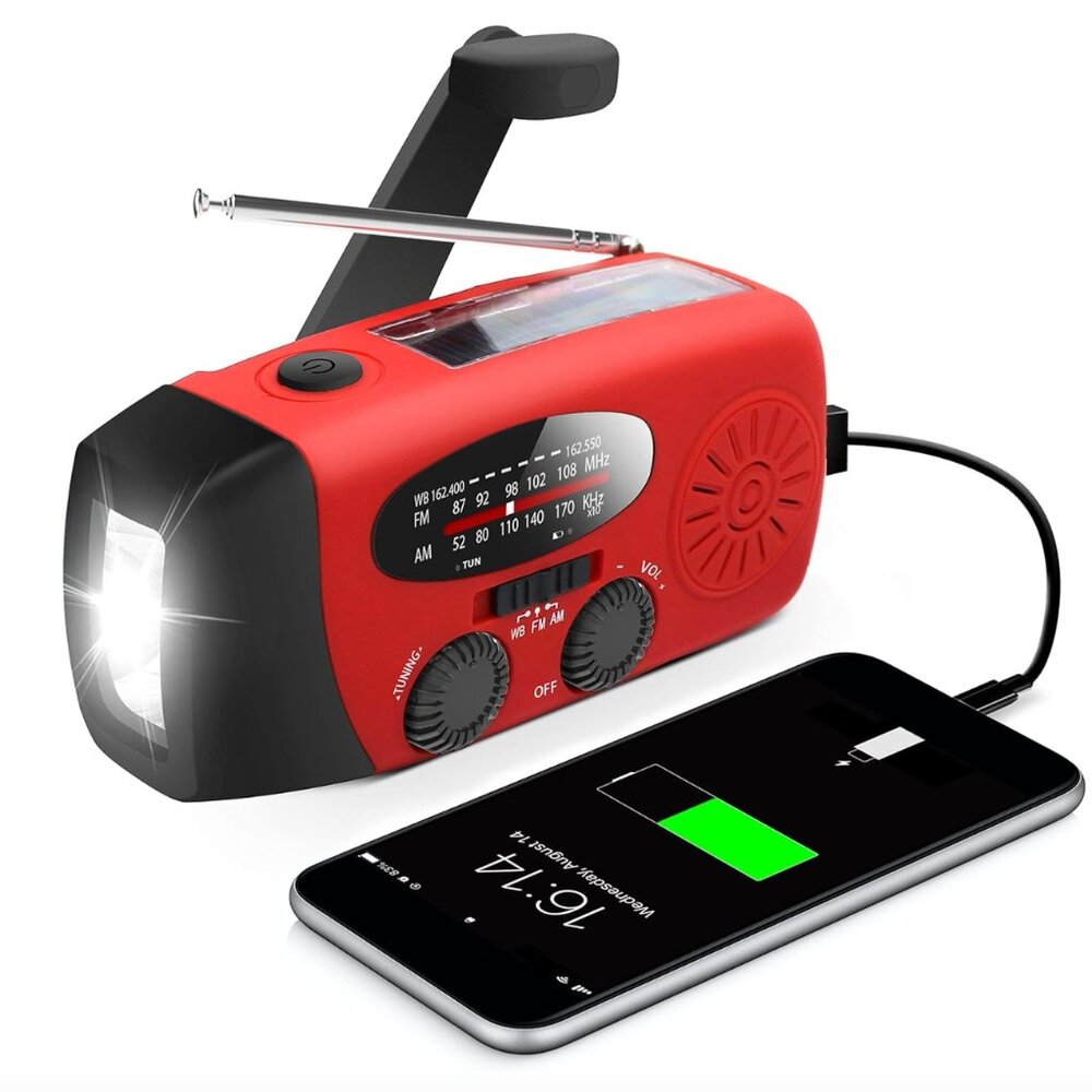 Emergency Hand Crank Weather Radio – Stay Safe Anywhere